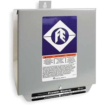 franklin electric 2hp control box|franklin water pump control box.